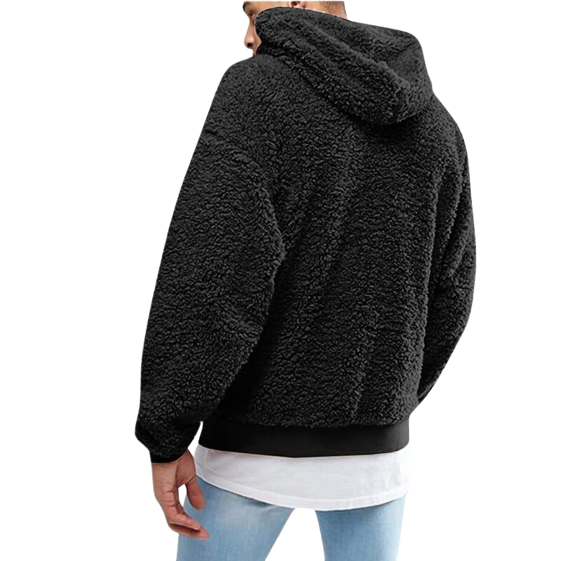 Fluffy Fleece Hooded Sweatshirt