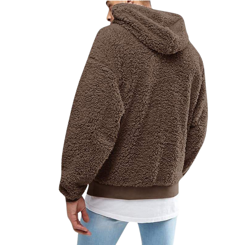 Fluffy Fleece Hooded Sweatshirt