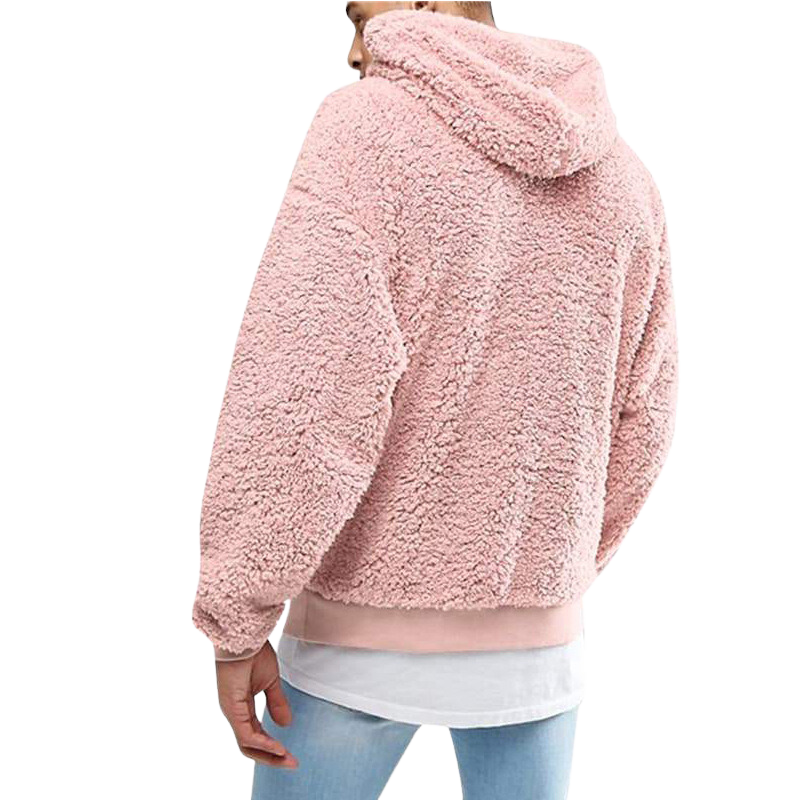 Fluffy Fleece Hooded Sweatshirt